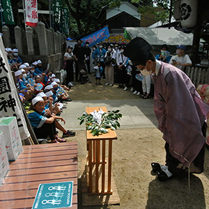 子ども神輿巡幸