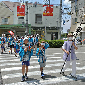 子ども神輿巡幸