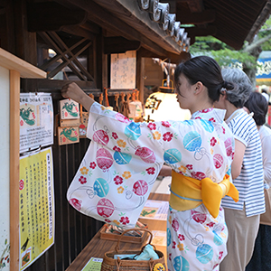 参拝の様子