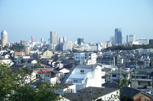 境内からの景色