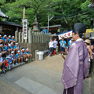 子ども神輿巡幸