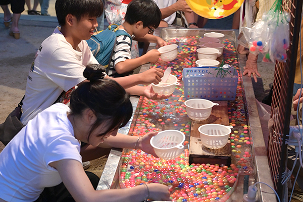 スーパーボールすくい